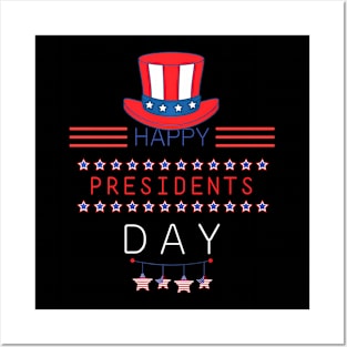 president day american patriotic flag Posters and Art